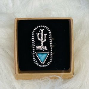 Turquoise Cactus ring